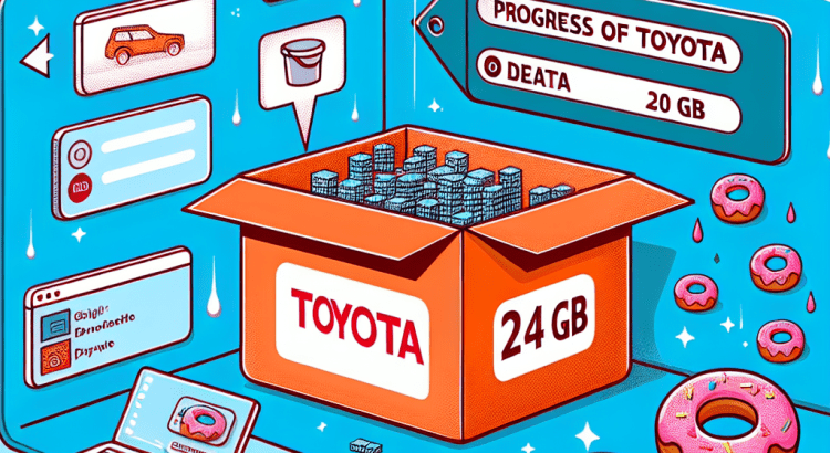 Napredek TOYOTE - 240 GB podatkov iztekel na spletu